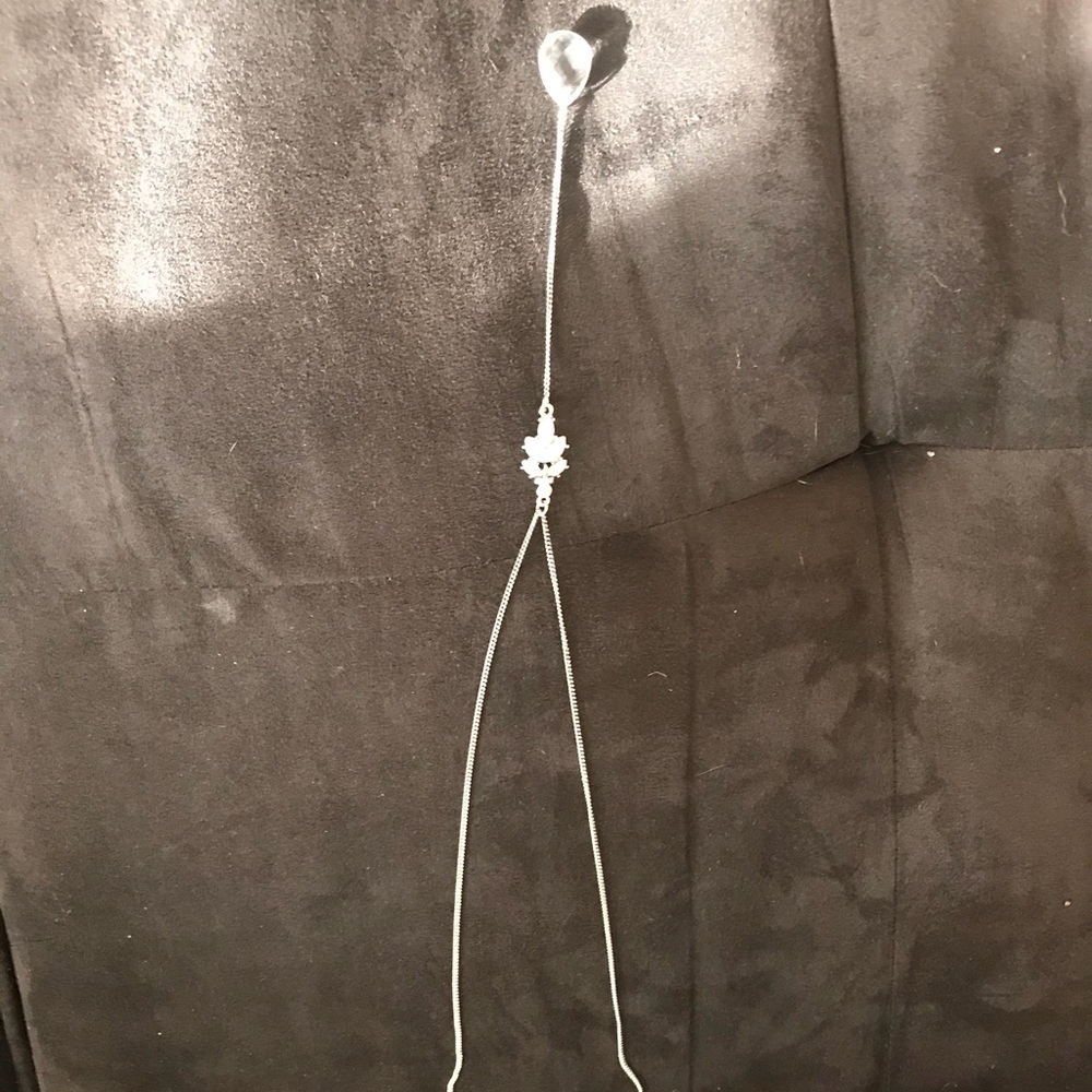 Silver chain necklace